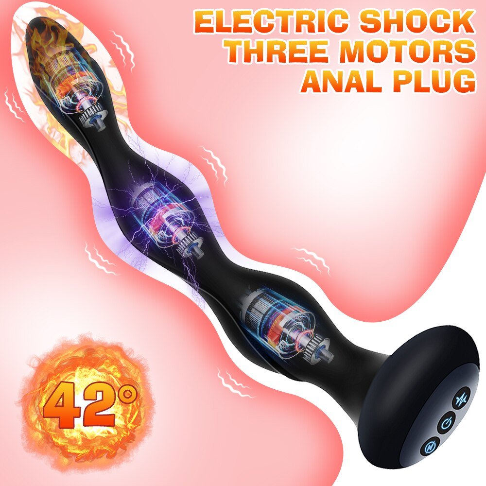 ไฟฟ้าช็อตชาย Prostate Massager ไร้สาย Anal Vibrator Dildo Vibrator Big Butt Plug Anal เกย์เซ็กซ์ทอยสำหรับผู้ชายผู้หญิง - My Storeไฟฟ้าช็อตชาย Prostate Massager ไร้สาย Anal Vibrator Dildo Vibrator Big Butt Plug Anal เกย์เซ็กซ์ทอยสำหรับผู้ชายผู้หญิงthai - adultMy StoreElectric Shock Aไฟฟ้าช็อตชาย Prostate Massager ไร้สาย Anal Vibrator Dildo Vibrator Big Butt Plug Anal เกย์เซ็กซ์ทอยสำหรับผู้ชายผู้หญิง