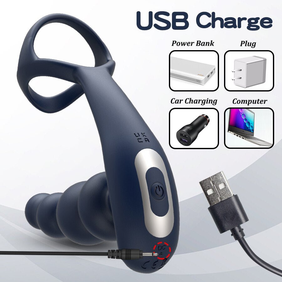 ชาย Prostate Massager Vibrator 360 ° หมุน Anal ปลั๊กอวัยวะเพศชายแหวน Butt Plug Vibrator ไร้สายควบคุมเซ็กซ์ทอยสำหรับชาย Masturbator - My Storeชาย Prostate Massager Vibrator 360 ° หมุน Anal ปลั๊กอวัยวะเพศชายแหวน Butt Plug Vibrator ไร้สายควบคุมเซ็กซ์ทอยสำหรับชาย Masturbatorthai - adultMy StoreWHITEชาย Prostate Massager Vibrator 360 ° หมุน Anal ปลั๊กอวัยวะเพศชายแหวน Butt Plug Vibrator ไร้สายควบคุมเซ็กซ์ทอยสำหรับชาย Masturbator