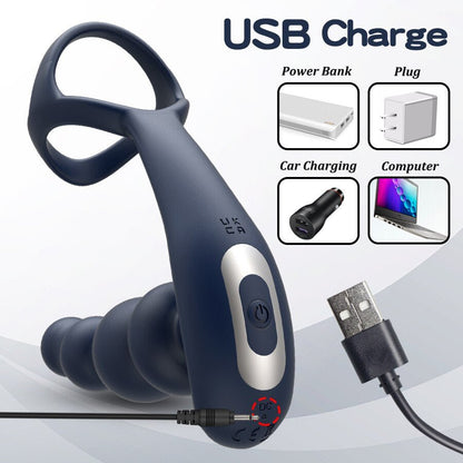 ชาย Prostate Massager Vibrator 360 ° หมุน Anal ปลั๊กอวัยวะเพศชายแหวน Butt Plug Vibrator ไร้สายควบคุมเซ็กซ์ทอยสำหรับชาย Masturbator - My Storeชาย Prostate Massager Vibrator 360 ° หมุน Anal ปลั๊กอวัยวะเพศชายแหวน Butt Plug Vibrator ไร้สายควบคุมเซ็กซ์ทอยสำหรับชาย Masturbatorthai - adultMy StoreWHITEชาย Prostate Massager Vibrator 360 ° หมุน Anal ปลั๊กอวัยวะเพศชายแหวน Butt Plug Vibrator ไร้สายควบคุมเซ็กซ์ทอยสำหรับชาย Masturbator