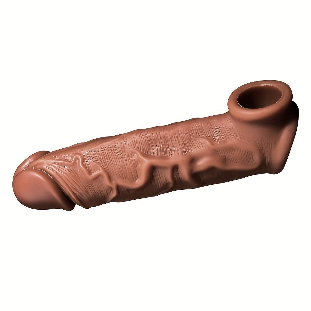Realistic Male Extended Penis Sleeve Liquid Silicone Reusable Sex Toys Adult Male Couples Sharing Sex Toys For Pleasure - My StoreRealistic Male Extended Penis Sleeve Liquid Silicone Reusable Sex Toys Adult Male Couples Sharing Sex Toys For Pleasurethai - adultMy StoreGeneralRealistic Male Extended Penis Sleeve Liquid Silicone Reusable Sex Toys Adult Male Couples Sharing Sex Toys For Pleasure
