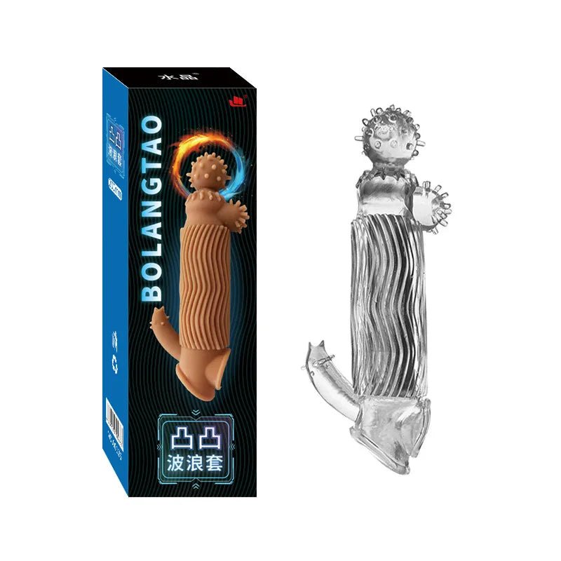 Realistic Penis Sleeve Extender Reusable Dildos Condom Delay Ejaculation Dick Enlargement Sex Toys for Men - My StoreRealistic Penis Sleeve Extender Reusable Dildos Condom Delay Ejaculation Dick Enlargement Sex Toys for Menthai - adultMy StoreStyle 1Realistic Penis Sleeve Extender Reusable Dildos Condom Delay Ejaculation Dick Enlargement Sex Toys for Men