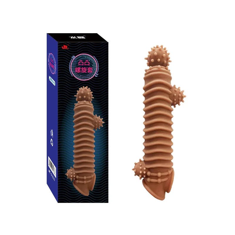 Realistic Penis Sleeve Extender Reusable Dildos Condom Delay Ejaculation Dick Enlargement Sex Toys for Men - My StoreRealistic Penis Sleeve Extender Reusable Dildos Condom Delay Ejaculation Dick Enlargement Sex Toys for Menthai - adultMy StoreStyle 1Realistic Penis Sleeve Extender Reusable Dildos Condom Delay Ejaculation Dick Enlargement Sex Toys for Men