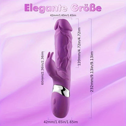 Realistic Rabbit Silicone Vibrator with 10 Powerful Vibration Modes - G - spot Stimulation. Clitoral Massager. Rechargeable - Adult Toy for Couples - My StoreRealistic Rabbit Silicone Vibrator with 10 Powerful Vibration Modes - G - spot Stimulation. Clitoral Massager. Rechargeable - Adult Toy for Couplesthai - adultMy StorePurpleRealistic Rabbit Silicone Vibrator with 10 Powerful Vibration Modes - G - spot Stimulation. Clitoral Massager. Rechargeable - Adult Toy for Couples