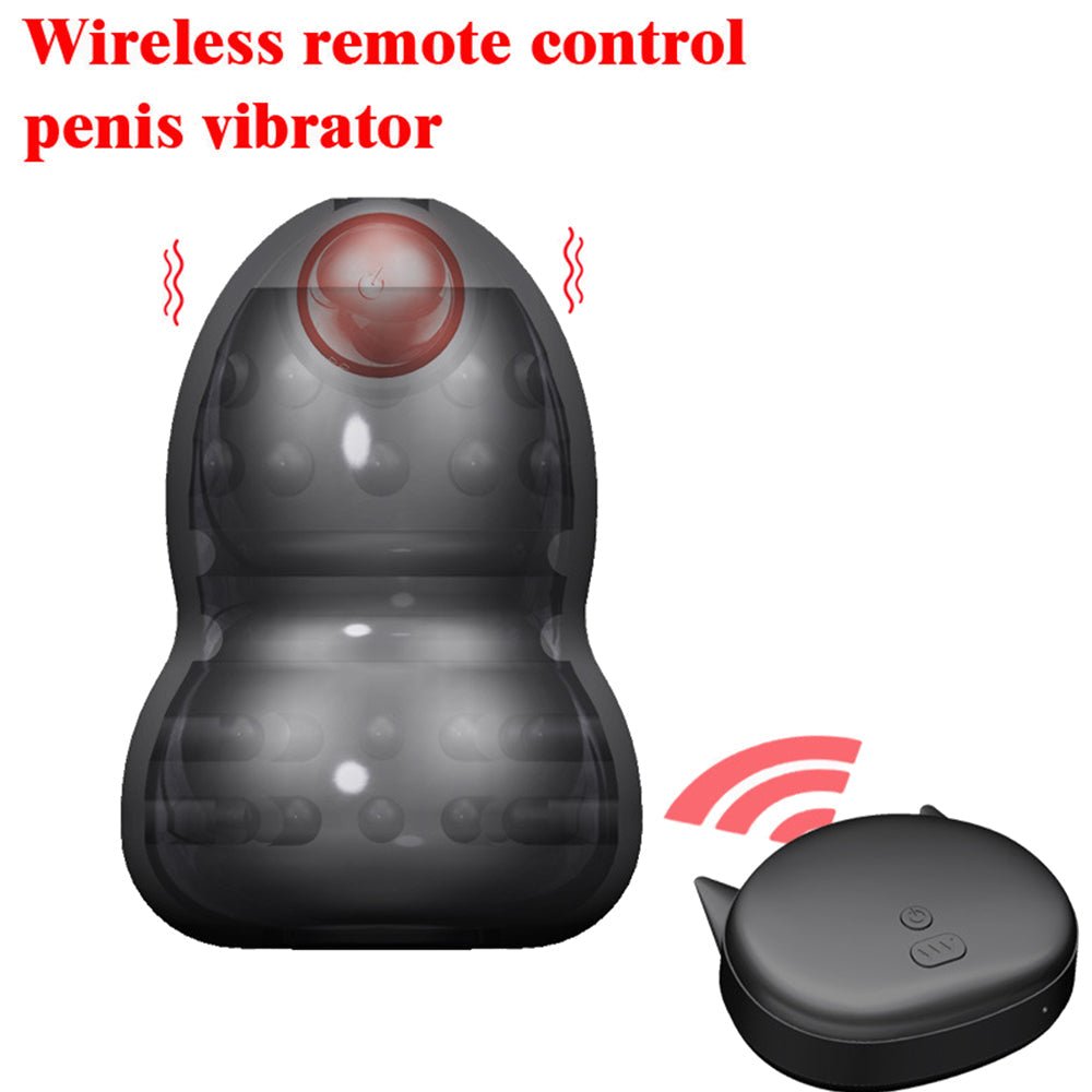 Remote Control Glans Vibrators Male Masturbation Adult Sex Toy for Men Glans Trainer Male Delay Lasting Trainer Vibrators - My StoreRemote Control Glans Vibrators Male Masturbation Adult Sex Toy for Men Glans Trainer Male Delay Lasting Trainer Vibrators33sextoysMy StoreBlackBlackRemote Control Glans Vibrators Male Masturbation Adult Sex Toy for Men Glans Trainer Male Delay Lasting Trainer Vibrators