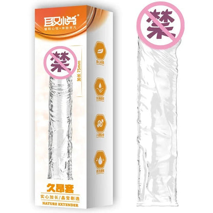 Reusable Penis Extend Sleeve Realistic Dildo Sex Accessories Ring Adult Sex Toy for Men Dildo Condom Cock Erotic Product Shop 18 - My StoreReusable Penis Extend Sleeve Realistic Dildo Sex Accessories Ring Adult Sex Toy for Men Dildo Condom Cock Erotic Product Shop 18thai - adultMy StoreExtended 7.5cm3Reusable Penis Extend Sleeve Realistic Dildo Sex Accessories Ring Adult Sex Toy for Men Dildo Condom Cock Erotic Product Shop 18