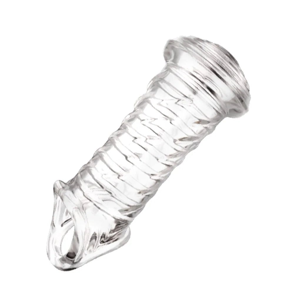 Reusable Penis Extender Cock Rings Delay Ejaculation Penis Condoms Dick Sleeve Silicone Glans Cover Enlargement Sex Toys For Men - My StoreReusable Penis Extender Cock Rings Delay Ejaculation Penis Condoms Dick Sleeve Silicone Glans Cover Enlargement Sex Toys For Menthai - adultMy Store1 Penis ringReusable Penis Extender Cock Rings Delay Ejaculation Penis Condoms Dick Sleeve Silicone Glans Cover Enlargement Sex Toys For Men
