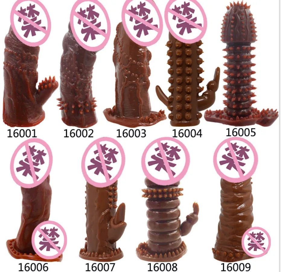 Reusable Penis Sleeve Penis Condom Cock Dick Sex Toys For Men Enlargement Time Delay - My StoreReusable Penis Sleeve Penis Condom Cock Dick Sex Toys For Men Enlargement Time Delaythai - adultMy StoreSky blueReusable Penis Sleeve Penis Condom Cock Dick Sex Toys For Men Enlargement Time Delay
