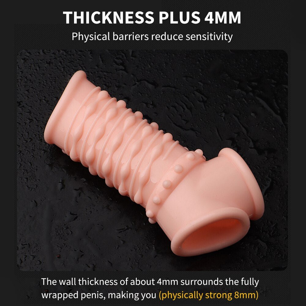 Reusable Penis Sleeve Soft Glans Penis Enlarger Extender Delay Ejaculation Cock แหวนแขนของเล่นสำหรับผู้ใหญ่สำหรับผู้ใหญ่สินค้าเร้าอารมณ์ - My StoreReusable Penis Sleeve Soft Glans Penis Enlarger Extender Delay Ejaculation Cock แหวนแขนของเล่นสำหรับผู้ใหญ่สำหรับผู้ใหญ่สินค้าเร้าอารมณ์thai - adultMy StoreTHAReusable Penis Sleeve Soft Glans Penis Enlarger Extender Delay Ejaculation Cock แหวนแขนของเล่นสำหรับผู้ใหญ่สำหรับผู้ใหญ่สินค้าเร้าอารมณ์