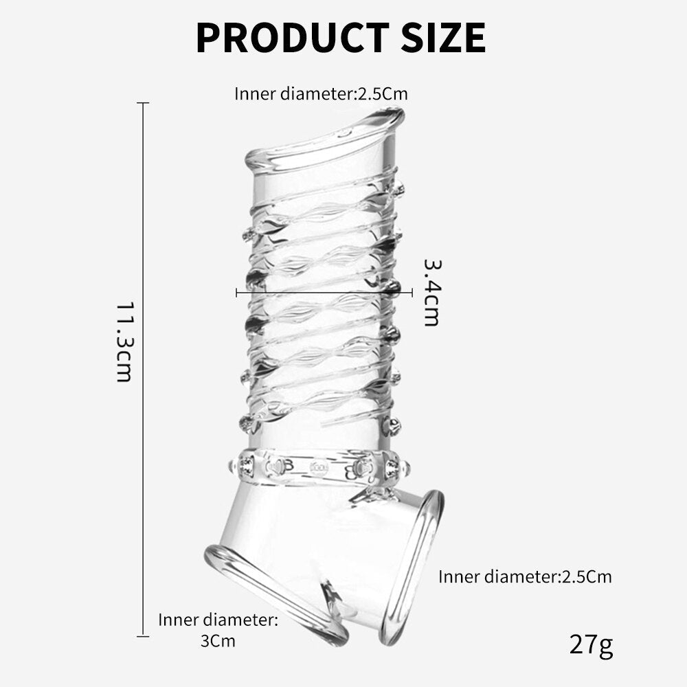 Reusable Penis Sleeve Soft Glans Penis Enlarger Extender Delay Ejaculation Cock แหวนแขนของเล่นสำหรับผู้ใหญ่สำหรับผู้ใหญ่สินค้าเร้าอารมณ์ - My StoreReusable Penis Sleeve Soft Glans Penis Enlarger Extender Delay Ejaculation Cock แหวนแขนของเล่นสำหรับผู้ใหญ่สำหรับผู้ใหญ่สินค้าเร้าอารมณ์thai - adultMy StoreTHAReusable Penis Sleeve Soft Glans Penis Enlarger Extender Delay Ejaculation Cock แหวนแขนของเล่นสำหรับผู้ใหญ่สำหรับผู้ใหญ่สินค้าเร้าอารมณ์