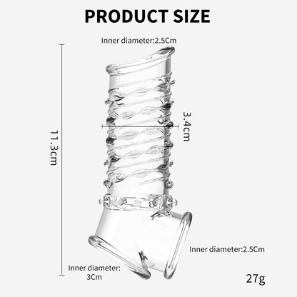 Reusable Penis Sleeve Soft Glans Penis Enlarger Extender Delay Ejaculation Cock แหวนแขนของเล่นสำหรับผู้ใหญ่สำหรับผู้ใหญ่สินค้าเร้าอารมณ์ - My StoreReusable Penis Sleeve Soft Glans Penis Enlarger Extender Delay Ejaculation Cock แหวนแขนของเล่นสำหรับผู้ใหญ่สำหรับผู้ใหญ่สินค้าเร้าอารมณ์thai - adultMy StoreTHAReusable Penis Sleeve Soft Glans Penis Enlarger Extender Delay Ejaculation Cock แหวนแขนของเล่นสำหรับผู้ใหญ่สำหรับผู้ใหญ่สินค้าเร้าอารมณ์