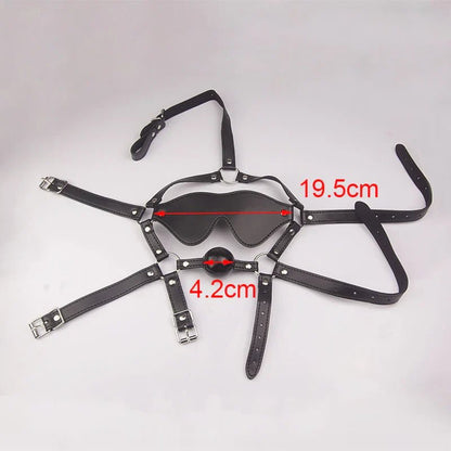 Ring/Spider/Ball Gag BDSM Leather Cover Mouth Mask Bondage. Muzzle Blindfold Restraints.SM Sex Toys For Couples - My StoreRing/Spider/Ball Gag BDSM Leather Cover Mouth Mask Bondage. Muzzle Blindfold Restraints.SM Sex Toys For Couplesthai - adultMy StoreA Ball GagRing/Spider/Ball Gag BDSM Leather Cover Mouth Mask Bondage. Muzzle Blindfold Restraints.SM Sex Toys For Couples