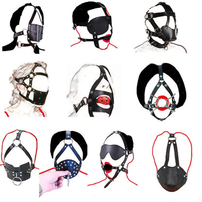 Ring/Spider/Ball Gag BDSM Leather Cover Mouth Mask Bondage. Muzzle Blindfold Restraints.SM Sex Toys For Couples - My StoreRing/Spider/Ball Gag BDSM Leather Cover Mouth Mask Bondage. Muzzle Blindfold Restraints.SM Sex Toys For Couplesthai - adultMy StoreA Ball GagRing/Spider/Ball Gag BDSM Leather Cover Mouth Mask Bondage. Muzzle Blindfold Restraints.SM Sex Toys For Couples