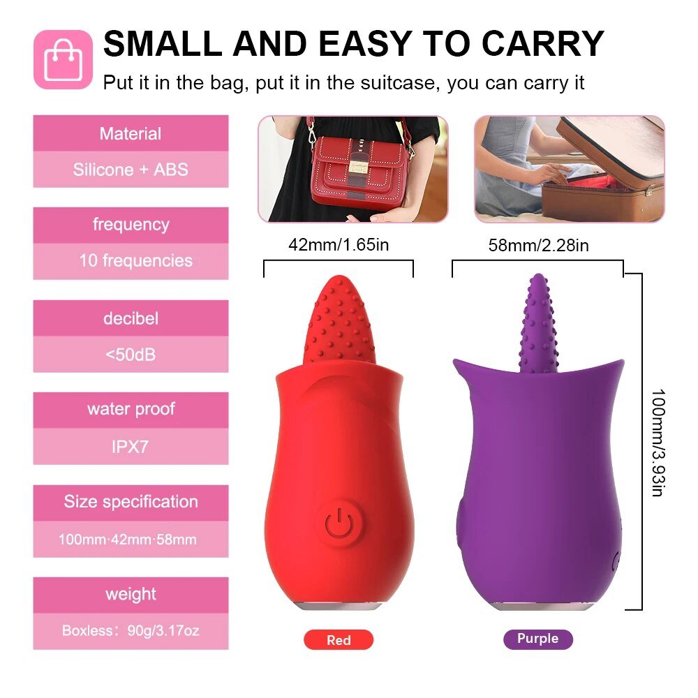 Rose Clitoris Stimulation Vibrator for Women G Spot VibrationTongue Licking Oral Vagina Nipple Massager Female Masturbator - My StoreRose Clitoris Stimulation Vibrator for Women G Spot VibrationTongue Licking Oral Vagina Nipple Massager Female Masturbatorthai - adultMy StoreredRose Clitoris Stimulation Vibrator for Women G Spot VibrationTongue Licking Oral Vagina Nipple Massager Female Masturbator