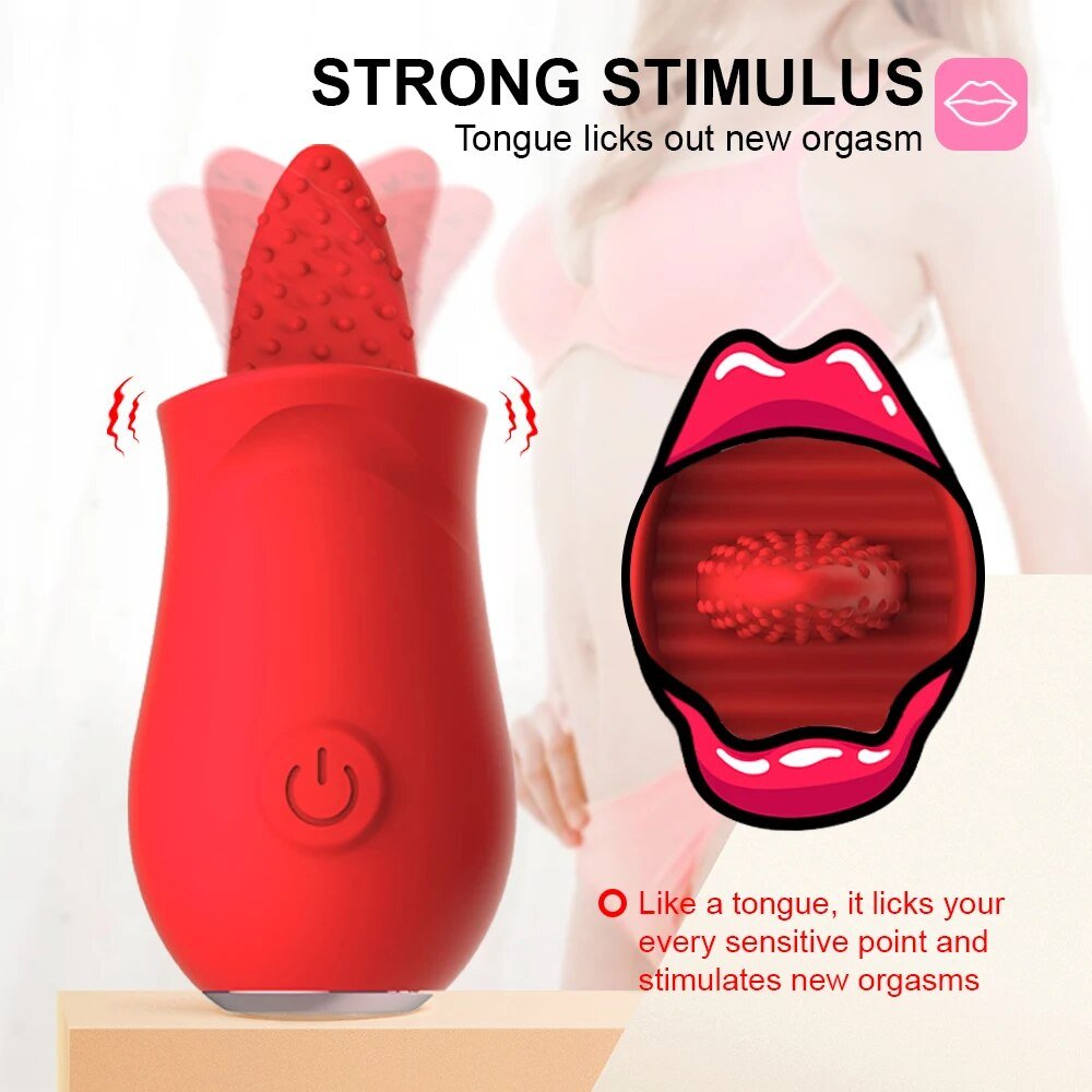 Rose Clitoris Stimulation Vibrator for Women G Spot VibrationTongue Licking Oral Vagina Nipple Massager Female Masturbator - My StoreRose Clitoris Stimulation Vibrator for Women G Spot VibrationTongue Licking Oral Vagina Nipple Massager Female Masturbatorthai - adultMy StoreredRose Clitoris Stimulation Vibrator for Women G Spot VibrationTongue Licking Oral Vagina Nipple Massager Female Masturbator