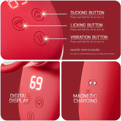 Rose Massager 9 Frequency Vibration. 9 Frequency Tongue Licking. 3 Frequency Sucking. Adult Female Masturbation Sex Toy - My StoreRose Massager 9 Frequency Vibration. 9 Frequency Tongue Licking. 3 Frequency Sucking. Adult Female Masturbation Sex Toythai - adultMy StoreAdult FemaleRose Massager 9 Frequency Vibration. 9 Frequency Tongue Licking. 3 Frequency Sucking. Adult Female Masturbation Sex Toy