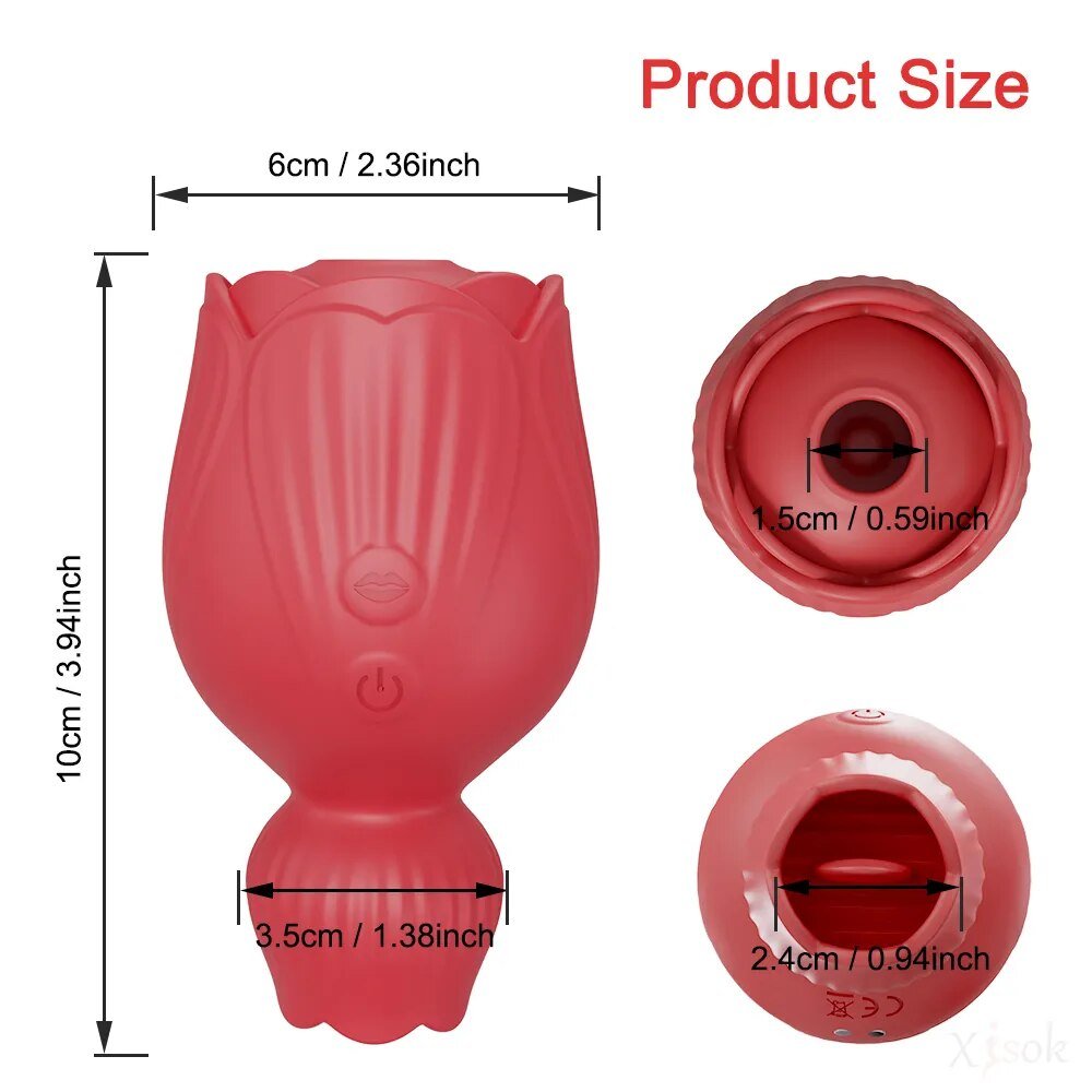 Rose Sucking Tongue Licking Vibrator for Women Clitoris Stimulator Oral Nipple Vacuum Clit Sucker Female Sex Toys for Adults - My StoreRose Sucking Tongue Licking Vibrator for Women Clitoris Stimulator Oral Nipple Vacuum Clit Sucker Female Sex Toys for Adultsthai - adultMy StoreGM38 - RD - BOXRose Sucking Tongue Licking Vibrator for Women Clitoris Stimulator Oral Nipple Vacuum Clit Sucker Female Sex Toys for Adults