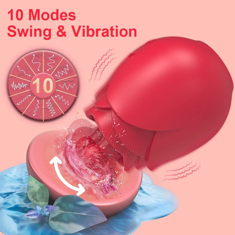 Rose Toy Vibrator for Women with Wiggling Tongue Licking 10 Modes Nipple Clitoris Stimulator Sex Toys Goods for Adults Female - My StoreRose Toy Vibrator for Women with Wiggling Tongue Licking 10 Modes Nipple Clitoris Stimulator Sex Toys Goods for Adults Femalethai - adultMy StoreRF19 - RDRose Toy Vibrator for Women with Wiggling Tongue Licking 10 Modes Nipple Clitoris Stimulator Sex Toys Goods for Adults Female