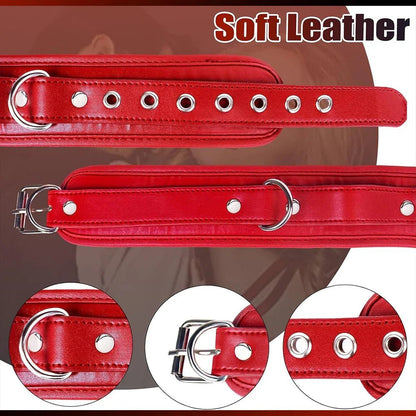 Sex Bondage BDSM Kit Sexy Slave Adjustable Leather Hand Ankle Cuffs Choker Anal Plug for Couple SM Sex Games Tool Cosplay Toys - My StoreSex Bondage BDSM Kit Sexy Slave Adjustable Leather Hand Ankle Cuffs Choker Anal Plug for Couple SM Sex Games Tool Cosplay Toysthai - adultMy StorePSK - C - 20 - 1Sex Bondage BDSM Kit Sexy Slave Adjustable Leather Hand Ankle Cuffs Choker Anal Plug for Couple SM Sex Games Tool Cosplay Toys