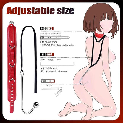 Sex Bondage BDSM Kit Sexy Slave Adjustable Leather Hand Ankle Cuffs Choker Anal Plug for Couple SM Sex Games Tool Cosplay Toys - My StoreSex Bondage BDSM Kit Sexy Slave Adjustable Leather Hand Ankle Cuffs Choker Anal Plug for Couple SM Sex Games Tool Cosplay Toysthai - adultMy StorePSK - C - 20 - 1Sex Bondage BDSM Kit Sexy Slave Adjustable Leather Hand Ankle Cuffs Choker Anal Plug for Couple SM Sex Games Tool Cosplay Toys
