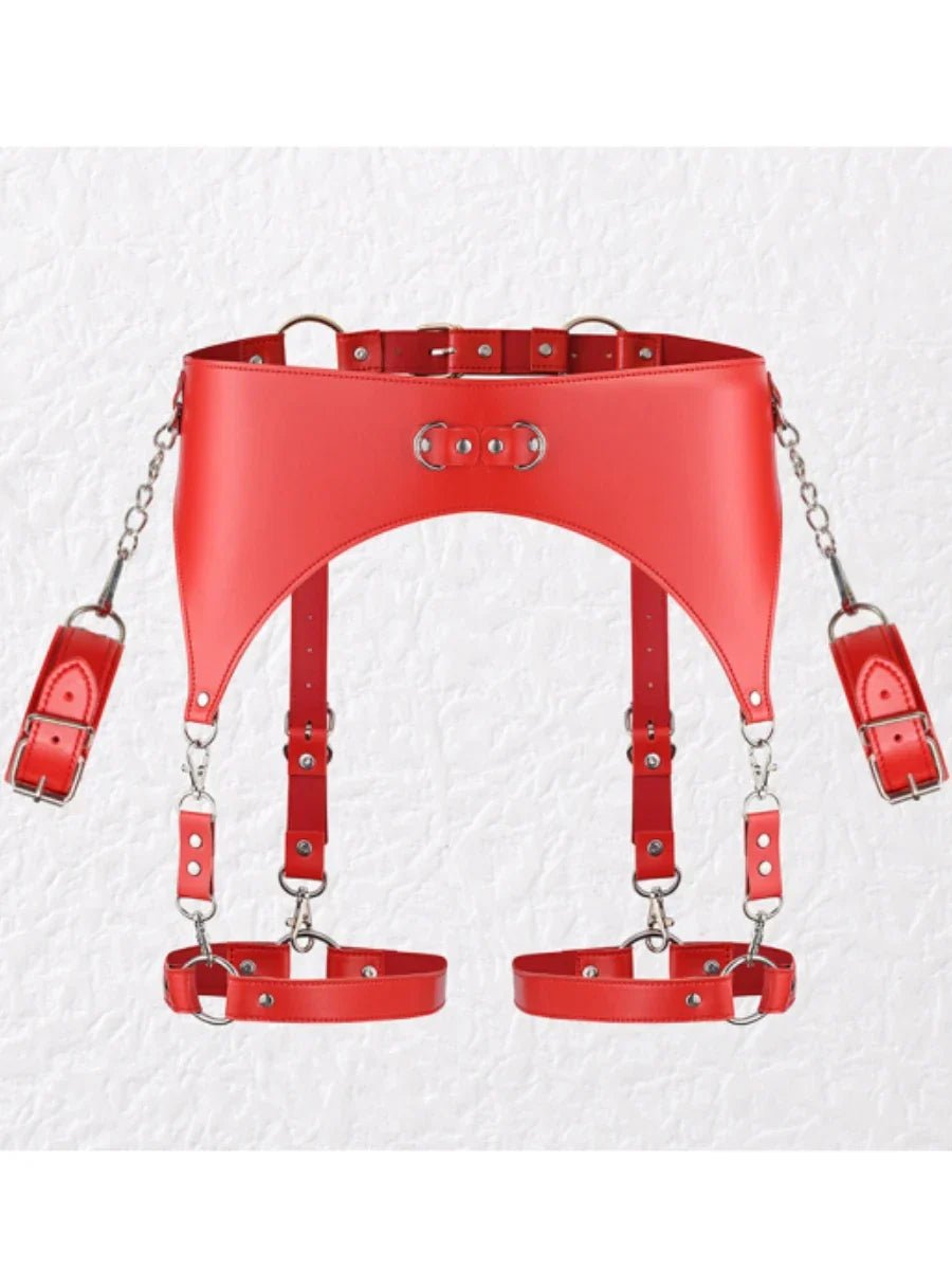 Sex Handcuffs Women's Sexy Lingerie Garter Harness Bondage Set Erotic Sex Toys for Women Strip Club Party Adult Sex Games BDSM - My StoreSex Handcuffs Women's Sexy Lingerie Garter Harness Bondage Set Erotic Sex Toys for Women Strip Club Party Adult Sex Games BDSMthai - adultMy StoreredSex Handcuffs Women's Sexy Lingerie Garter Harness Bondage Set Erotic Sex Toys for Women Strip Club Party Adult Sex Games BDSM
