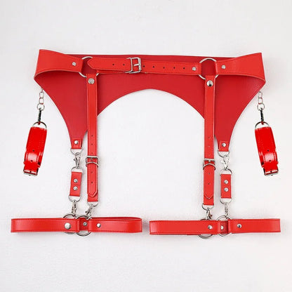 Sex Handcuffs Women's Sexy Lingerie Garter Harness Bondage Set Erotic Sex Toys for Women Strip Club Party Adult Sex Games BDSM - My StoreSex Handcuffs Women's Sexy Lingerie Garter Harness Bondage Set Erotic Sex Toys for Women Strip Club Party Adult Sex Games BDSMthai - adultMy StoreredSex Handcuffs Women's Sexy Lingerie Garter Harness Bondage Set Erotic Sex Toys for Women Strip Club Party Adult Sex Games BDSM