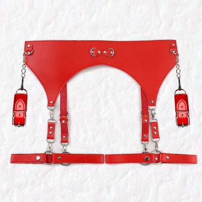 Sex Handcuffs Women's Sexy Lingerie Garter Harness Bondage Set Erotic Sex Toys for Women Strip Club Party Adult Sex Games BDSM - My StoreSex Handcuffs Women's Sexy Lingerie Garter Harness Bondage Set Erotic Sex Toys for Women Strip Club Party Adult Sex Games BDSMthai - adultMy StoreredSex Handcuffs Women's Sexy Lingerie Garter Harness Bondage Set Erotic Sex Toys for Women Strip Club Party Adult Sex Games BDSM