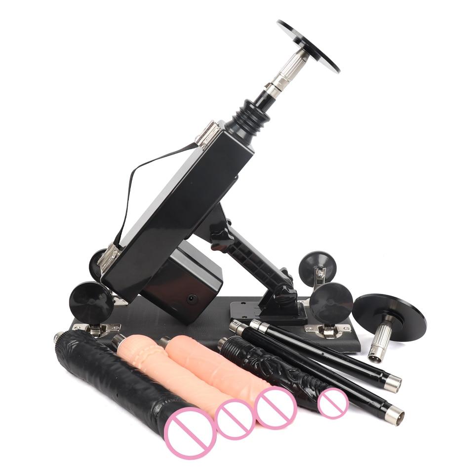 Sex Machine With 3XLR Suction Cup For Women Automatic Vibrator Adult Sex Toys Pumping Gun Love Machine Male Masturbator - My StoreSex Machine With 3XLR Suction Cup For Women Automatic Vibrator Adult Sex Toys Pumping Gun Love Machine Male Masturbator66sextoysMy StorePackage BPackage BSex Machine With 3XLR Suction Cup For Women Automatic Vibrator Adult Sex Toys Pumping Gun Love Machine Male Masturbator