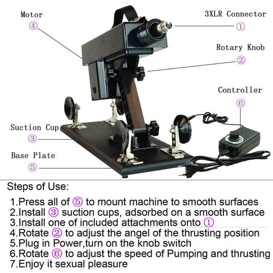 Sex Machine With 3XLR Suction Cup For Women Automatic Vibrator Adult Sex Toys Pumping Gun Love Machine Male Masturbator - My StoreSex Machine With 3XLR Suction Cup For Women Automatic Vibrator Adult Sex Toys Pumping Gun Love Machine Male Masturbator66sextoysMy StorePackage BPackage BSex Machine With 3XLR Suction Cup For Women Automatic Vibrator Adult Sex Toys Pumping Gun Love Machine Male Masturbator