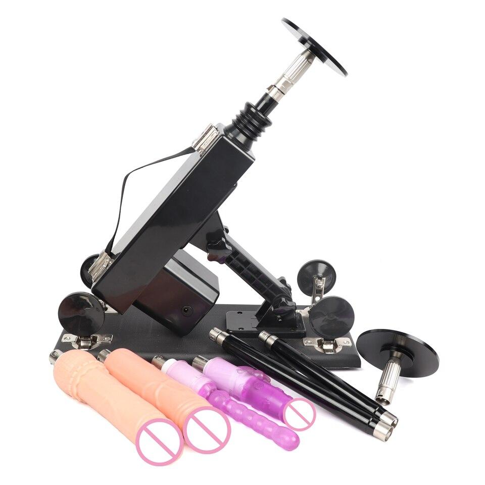 Sex Machine With 3XLR Suction Cup For Women Automatic Vibrator Adult Sex Toys Pumping Gun Love Machine Male Masturbator - My StoreSex Machine With 3XLR Suction Cup For Women Automatic Vibrator Adult Sex Toys Pumping Gun Love Machine Male Masturbator66sextoysMy StorePackage BPackage BSex Machine With 3XLR Suction Cup For Women Automatic Vibrator Adult Sex Toys Pumping Gun Love Machine Male Masturbator