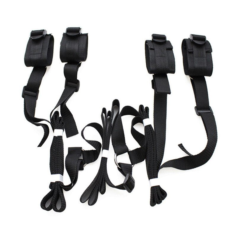 Sex Products Restraint Bed Flirt Restraints Adult Games BDSM Bondage Set Handcuffs Ankle Cuff Sex Toys for Women Slave Fetish - My StoreSex Products Restraint Bed Flirt Restraints Adult Games BDSM Bondage Set Handcuffs Ankle Cuff Sex Toys for Women Slave Fetish33sextoysMy Store441-Black441 - BlackSex Products Restraint Bed Flirt Restraints Adult Games BDSM Bondage Set Handcuffs Ankle Cuff Sex Toys for Women Slave Fetish