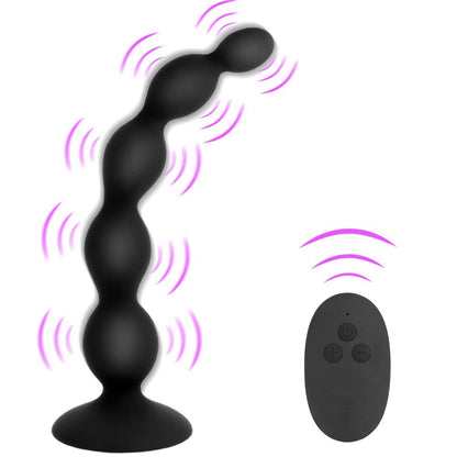 Sex Toy for Men Women Anal Beads 10 Speed Butt Plug Stimulator Prostate Massage Remote Control Vibrator Anal Vibrator Dual Motor - My StoreSex Toy for Men Women Anal Beads 10 Speed Butt Plug Stimulator Prostate Massage Remote Control Vibrator Anal Vibrator Dual Motor33sextoysMy StoreA BlackA BlackSex Toy for Men Women Anal Beads 10 Speed Butt Plug Stimulator Prostate Massage Remote Control Vibrator Anal Vibrator Dual Motor