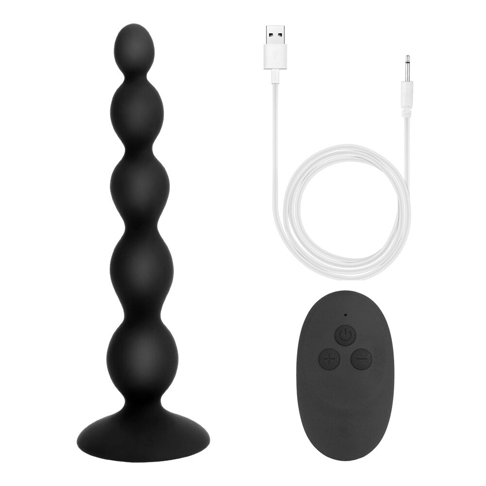 Sex Toy for Men Women Anal Beads 10 Speed Butt Plug Stimulator Prostate Massage Remote Control Vibrator Anal Vibrator Dual Motor - My StoreSex Toy for Men Women Anal Beads 10 Speed Butt Plug Stimulator Prostate Massage Remote Control Vibrator Anal Vibrator Dual Motor33sextoysMy StoreA BlackA BlackSex Toy for Men Women Anal Beads 10 Speed Butt Plug Stimulator Prostate Massage Remote Control Vibrator Anal Vibrator Dual Motor