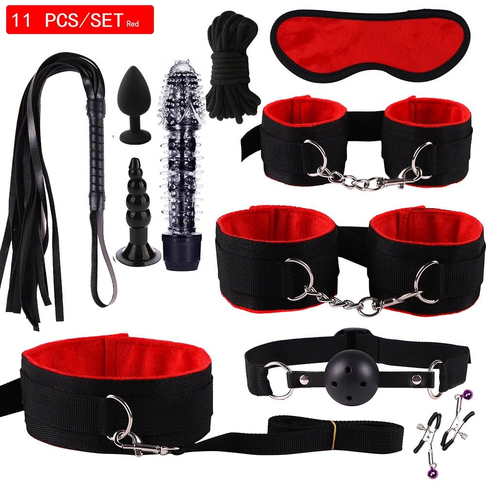 Sex Toys for Women Couples Handcuffs for Session Toys for Adults 18 Bdsm Sex Toys Kits Sexyshop Erotic Accessories Anal Plug - My StoreSex Toys for Women Couples Handcuffs for Session Toys for Adults 18 Bdsm Sex Toys Kits Sexyshop Erotic Accessories Anal Plug33sextoysMy Store11Pcs-Red11Pcs - RedSex Toys for Women Couples Handcuffs for Session Toys for Adults 18 Bdsm Sex Toys Kits Sexyshop Erotic Accessories Anal Plug