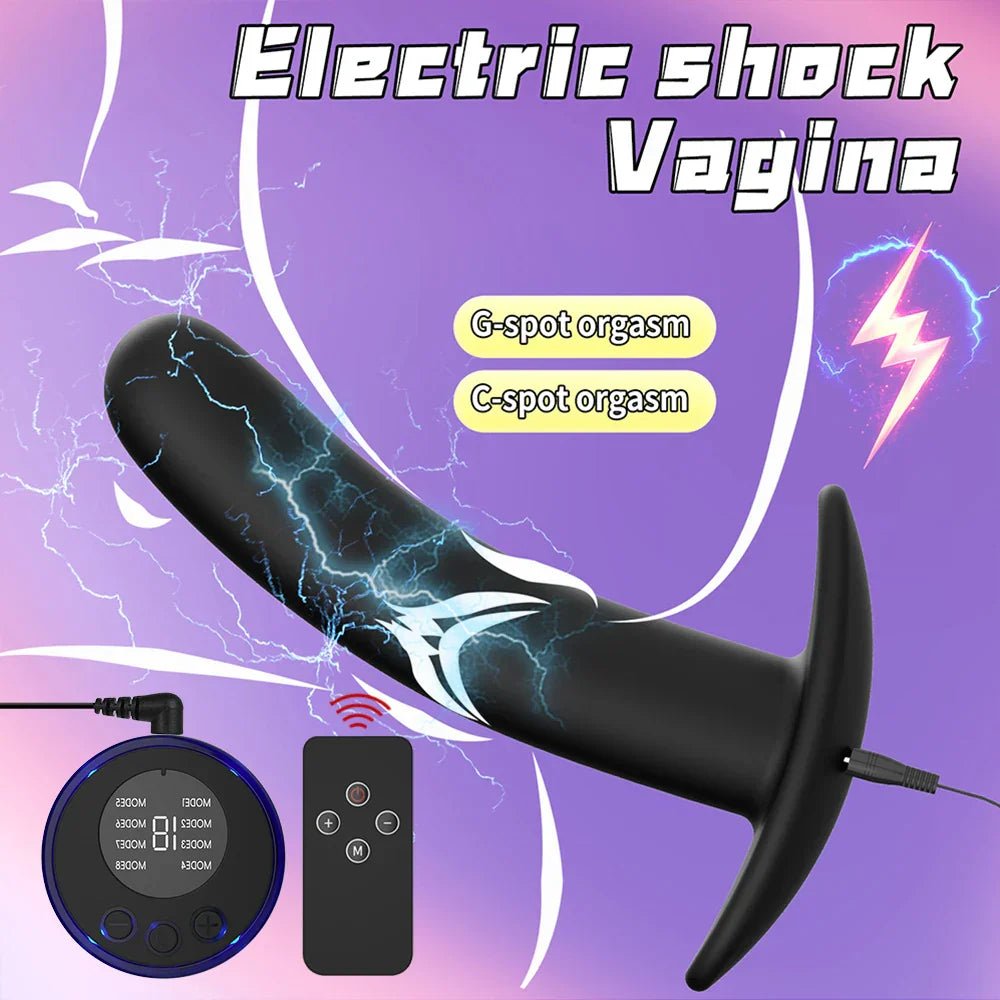Shock Metal Anal Plug Beginner Remote Control Anus Dilation Prostate Massager Masturbation Tools Penis Stimulate BDSM Toys Adult - My StoreShock Metal Anal Plug Beginner Remote Control Anus Dilation Prostate Massager Masturbation Tools Penis Stimulate BDSM Toys Adultthai - adultMy StoreNo VibratorsShock Metal Anal Plug Beginner Remote Control Anus Dilation Prostate Massager Masturbation Tools Penis Stimulate BDSM Toys Adult