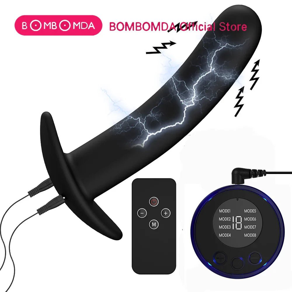 Shock Metal Anal Plug Beginner Remote Control Anus Dilation Prostate Massager Masturbation Tools Penis Stimulate BDSM Toys Adult - My StoreShock Metal Anal Plug Beginner Remote Control Anus Dilation Prostate Massager Masturbation Tools Penis Stimulate BDSM Toys Adultthai - adultMy StoreNo VibratorsShock Metal Anal Plug Beginner Remote Control Anus Dilation Prostate Massager Masturbation Tools Penis Stimulate BDSM Toys Adult