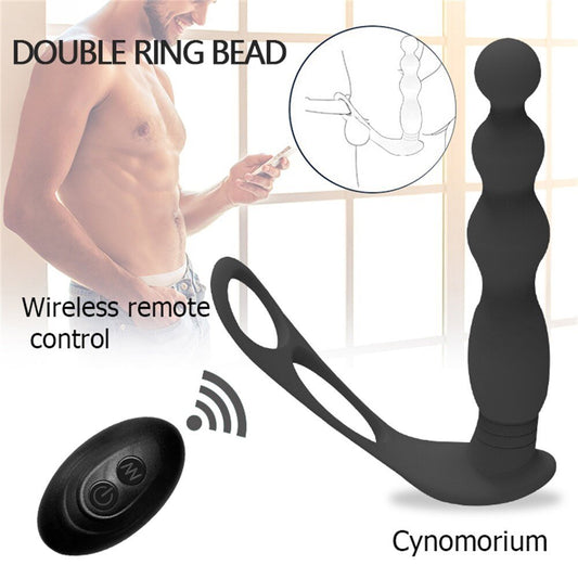 Silicone Anal Butt Plug Pull Beads with Cock Ring Prostate Massager Anal Balls Vibration Heating Erotic Anal Sex Toy for Adult - My StoreSilicone Anal Butt Plug Pull Beads with Cock Ring Prostate Massager Anal Balls Vibration Heating Erotic Anal Sex Toy for Adult33sextoysMy StoreAs shownAs shownSilicone Anal Butt Plug Pull Beads with Cock Ring Prostate Massager Anal Balls Vibration Heating Erotic Anal Sex Toy for Adult