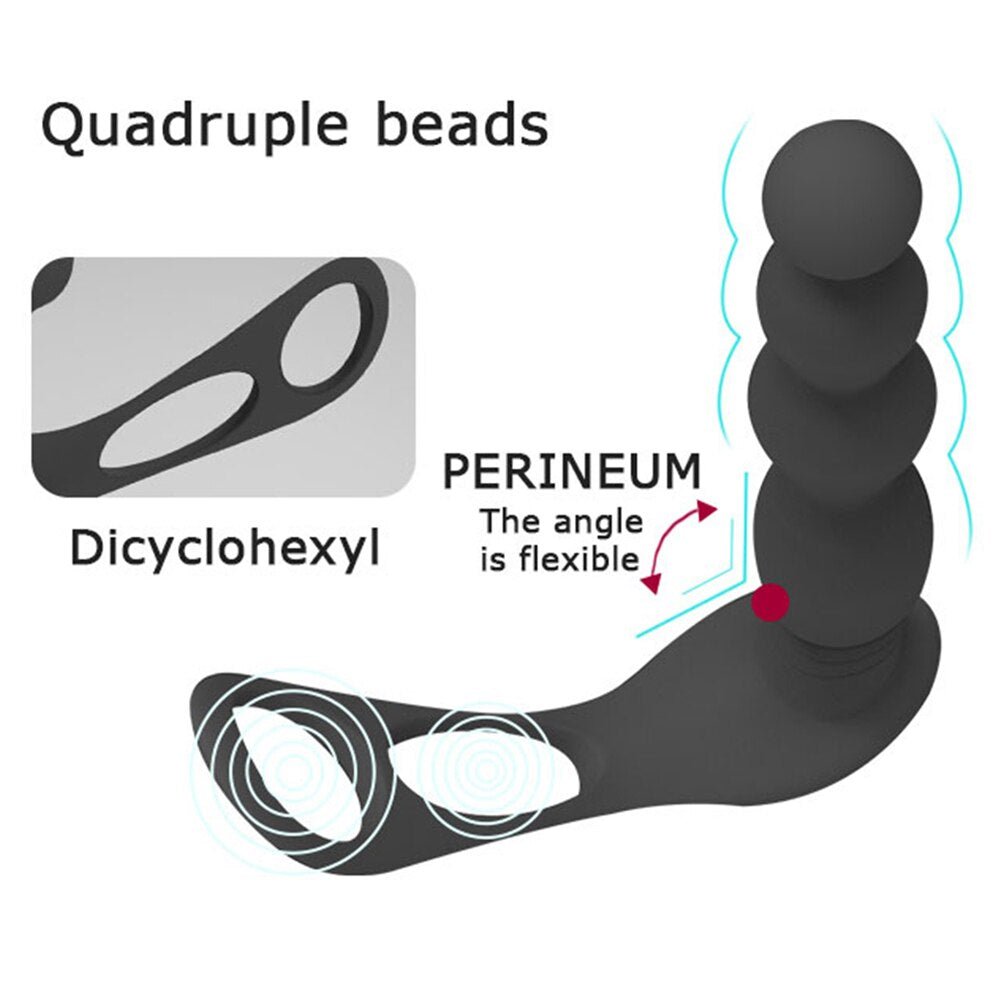Silicone Anal Butt Plug Pull Beads with Cock Ring Prostate Massager Anal Balls Vibration Heating Erotic Anal Sex Toy for Adult - My StoreSilicone Anal Butt Plug Pull Beads with Cock Ring Prostate Massager Anal Balls Vibration Heating Erotic Anal Sex Toy for Adult33sextoysMy StoreAs shownAs shownSilicone Anal Butt Plug Pull Beads with Cock Ring Prostate Massager Anal Balls Vibration Heating Erotic Anal Sex Toy for Adult