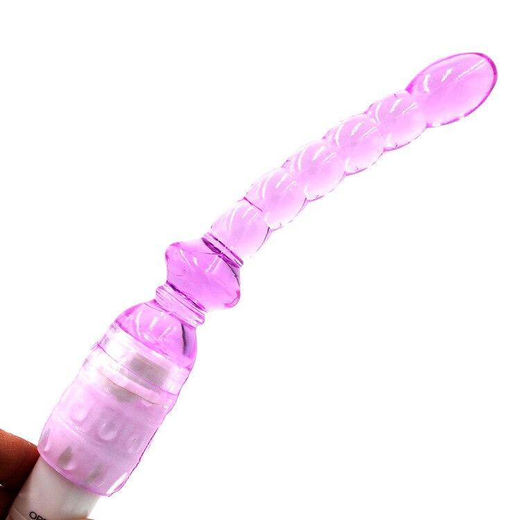 Silicone Jelly Long Anal Vibrator Magic Wand Anal Butt Plug Beads G Spot Massager Adult Sex Toys for Woman Couples Masturbation - My StoreSilicone Jelly Long Anal Vibrator Magic Wand Anal Butt Plug Beads G Spot Massager Adult Sex Toys for Woman Couples Masturbation33sextoysMy Store»õºÅ12-PinkPinkSilicone Jelly Long Anal Vibrator Magic Wand Anal Butt Plug Beads G Spot Massager Adult Sex Toys for Woman Couples Masturbation