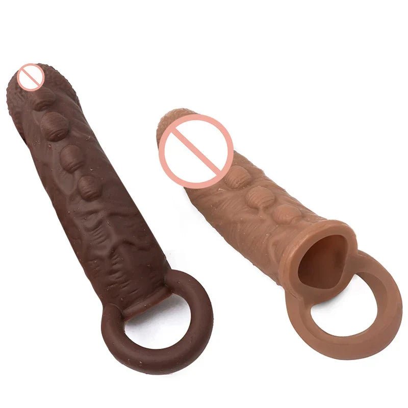 Silicone Penis Cover Reusable Condom Enlargement Extra Thick Penis Extender Cock Rings Sleeve Delay Ejaculation Sexitoys For Men - My StoreSilicone Penis Cover Reusable Condom Enlargement Extra Thick Penis Extender Cock Rings Sleeve Delay Ejaculation Sexitoys For Menthai - adultMy StoreFleshSilicone Penis Cover Reusable Condom Enlargement Extra Thick Penis Extender Cock Rings Sleeve Delay Ejaculation Sexitoys For Men