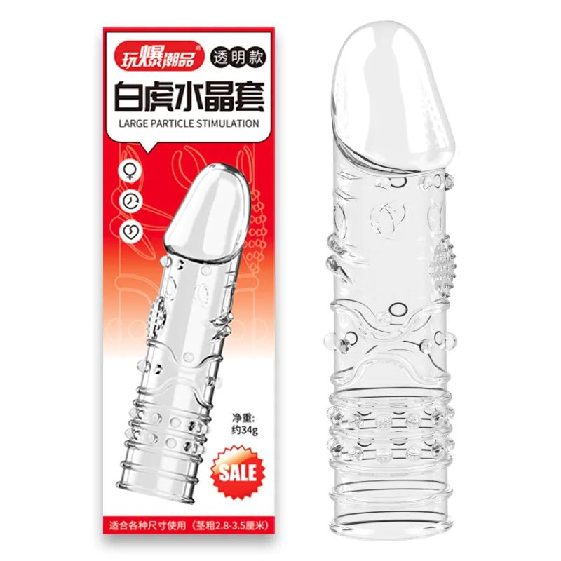 Silicone Penis Sleeves Reusable Condoms Cock Enlarger Penis Erection Sex Toy for Men Transparent Penis Enlargement Men Sex Toys - My StoreSilicone Penis Sleeves Reusable Condoms Cock Enlarger Penis Erection Sex Toy for Men Transparent Penis Enlargement Men Sex Toysthai - adultMy StoreMSilicone Penis Sleeves Reusable Condoms Cock Enlarger Penis Erection Sex Toy for Men Transparent Penis Enlargement Men Sex Toys