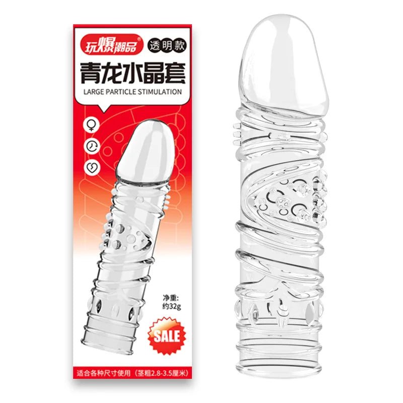 Silicone Penis Sleeves Reusable Condoms Cock Enlarger Penis Erection Sex Toy for Men Transparent Penis Enlargement Men Sex Toys - My StoreSilicone Penis Sleeves Reusable Condoms Cock Enlarger Penis Erection Sex Toy for Men Transparent Penis Enlargement Men Sex Toysthai - adultMy StoreLSilicone Penis Sleeves Reusable Condoms Cock Enlarger Penis Erection Sex Toy for Men Transparent Penis Enlargement Men Sex Toys