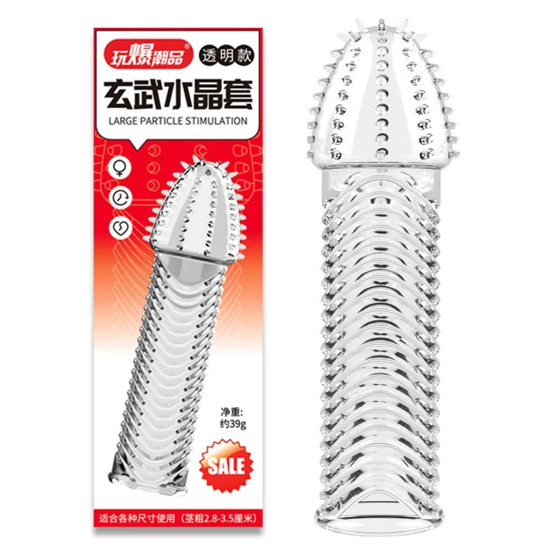 Silicone Penis Sleeves Reusable Condoms Cock Enlarger Penis Erection Sex Toy for Men Transparent Penis Enlargement Men Sex Toys - My StoreSilicone Penis Sleeves Reusable Condoms Cock Enlarger Penis Erection Sex Toy for Men Transparent Penis Enlargement Men Sex Toysthai - adultMy StoreMSilicone Penis Sleeves Reusable Condoms Cock Enlarger Penis Erection Sex Toy for Men Transparent Penis Enlargement Men Sex Toys