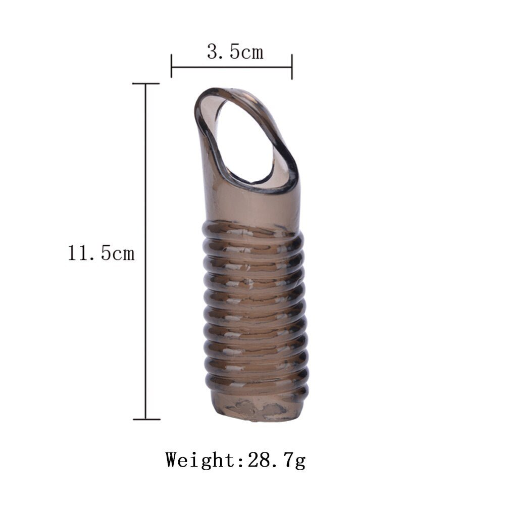 Silicone Reusable Penis Sleeve Flexible Glans Penis Enlarger Extender Delay Ejaculation Cock Ring Sleeve Adult Sex Toys for Men - My StoreSilicone Reusable Penis Sleeve Flexible Glans Penis Enlarger Extender Delay Ejaculation Cock Ring Sleeve Adult Sex Toys for Men33sextoysMy StoreAASilicone Reusable Penis Sleeve Flexible Glans Penis Enlarger Extender Delay Ejaculation Cock Ring Sleeve Adult Sex Toys for Men