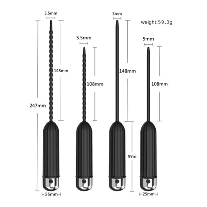 Silicone Urethral Dilators Penis Plug 10 Speed Vibrating Insertion Urethral Plug Catheter Sounds Vibrator Sex Toys for Men Adult - My StoreSilicone Urethral Dilators Penis Plug 10 Speed Vibrating Insertion Urethral Plug Catheter Sounds Vibrator Sex Toys for Men Adult33sextoysMy StoreThread  LongThread LongSilicone Urethral Dilators Penis Plug 10 Speed Vibrating Insertion Urethral Plug Catheter Sounds Vibrator Sex Toys for Men Adult