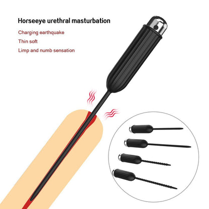 Silicone Urethral Dilators Penis Plug 10 Speed Vibrating Insertion Urethral Plug Catheter Sounds Vibrator Sex Toys for Men Adult - My StoreSilicone Urethral Dilators Penis Plug 10 Speed Vibrating Insertion Urethral Plug Catheter Sounds Vibrator Sex Toys for Men Adult33sextoysMy StoreThread  LongThread LongSilicone Urethral Dilators Penis Plug 10 Speed Vibrating Insertion Urethral Plug Catheter Sounds Vibrator Sex Toys for Men Adult