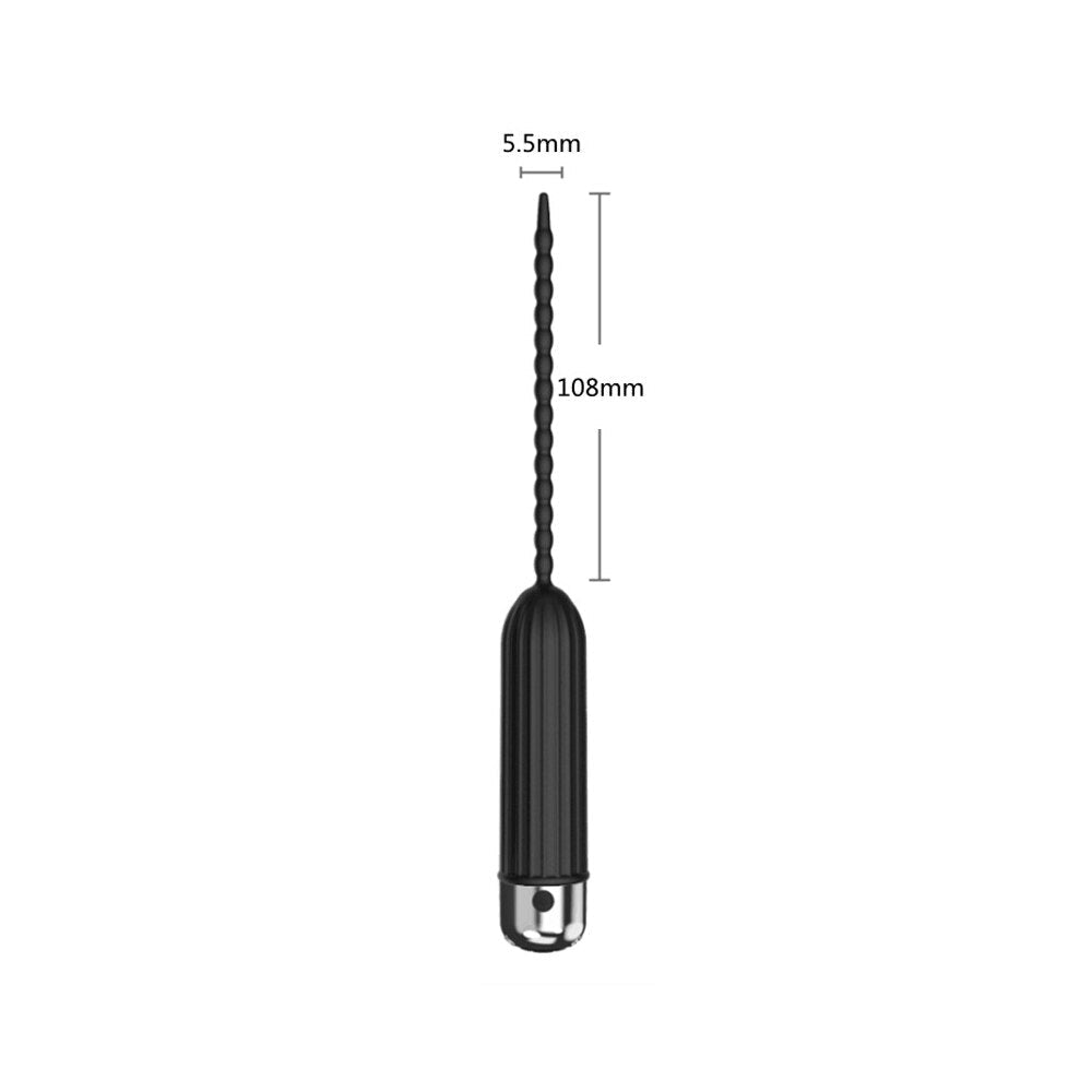 Silicone Urethral Dilators Penis Plug 10 Speed Vibrating Insertion Urethral Plug Catheter Sounds Vibrator Sex Toys for Men Adult - My StoreSilicone Urethral Dilators Penis Plug 10 Speed Vibrating Insertion Urethral Plug Catheter Sounds Vibrator Sex Toys for Men Adult33sextoysMy StoreThread ShortThread ShortSilicone Urethral Dilators Penis Plug 10 Speed Vibrating Insertion Urethral Plug Catheter Sounds Vibrator Sex Toys for Men Adult