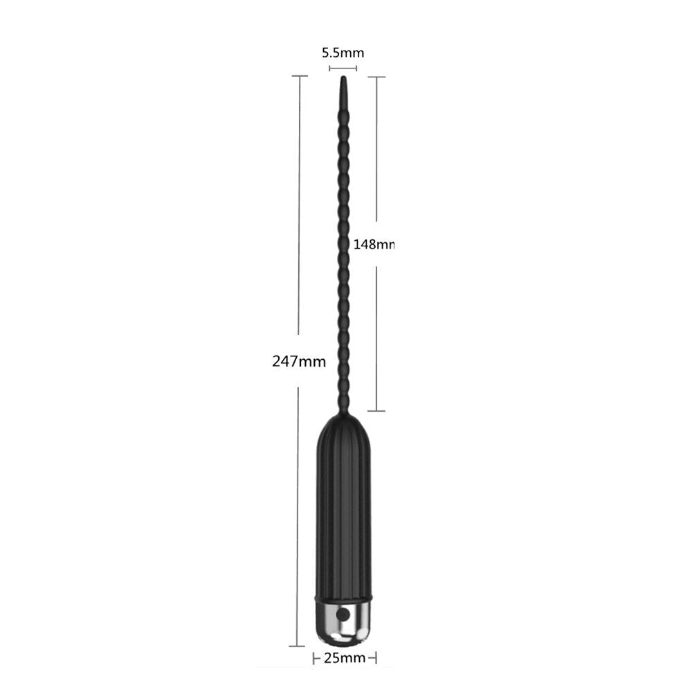 Silicone Urethral Dilators Penis Plug 10 Speed Vibrating Insertion Urethral Plug Catheter Sounds Vibrator Sex Toys for Men Adult - My StoreSilicone Urethral Dilators Penis Plug 10 Speed Vibrating Insertion Urethral Plug Catheter Sounds Vibrator Sex Toys for Men Adult33sextoysMy StoreThread  LongThread LongSilicone Urethral Dilators Penis Plug 10 Speed Vibrating Insertion Urethral Plug Catheter Sounds Vibrator Sex Toys for Men Adult