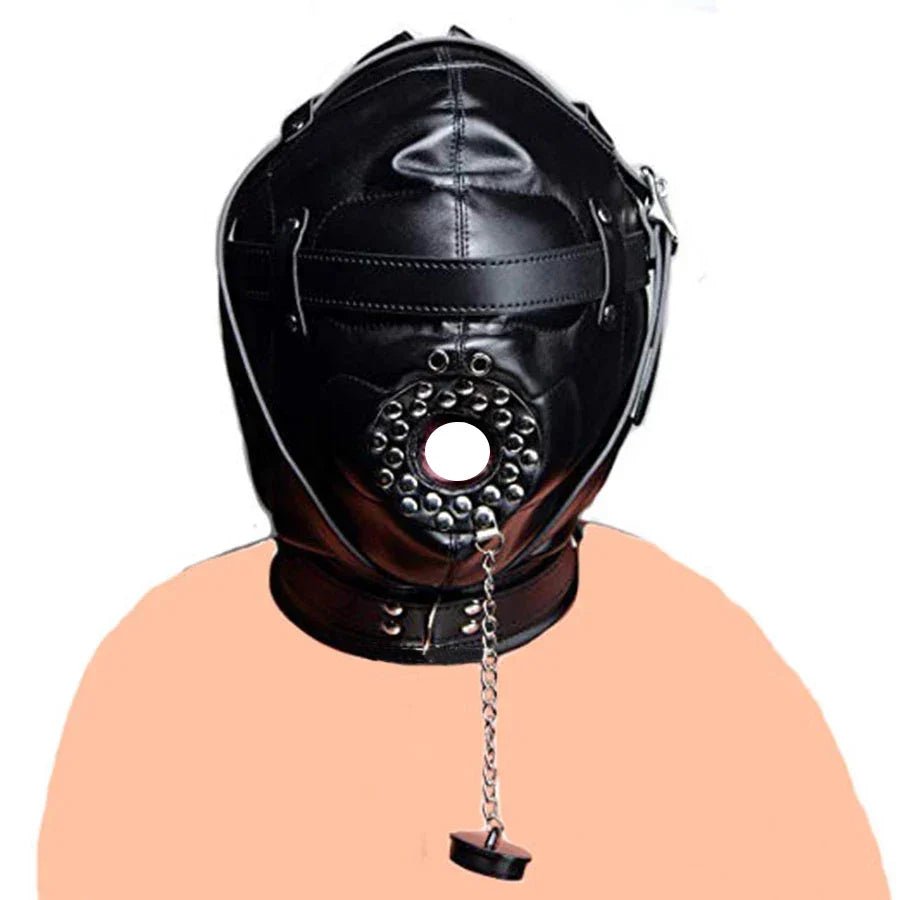 SM Leather Padded Hood Blindfold.Head Harness Mask Gag. BDSM Bondage .Sex Toys For Couples Accessories - My StoreSM Leather Padded Hood Blindfold.Head Harness Mask Gag. BDSM Bondage .Sex Toys For Couples Accessoriesthai - adultMy Store1 BDSM MaskSM Leather Padded Hood Blindfold.Head Harness Mask Gag. BDSM Bondage .Sex Toys For Couples Accessories