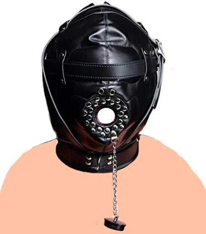 SM Leather Padded Hood Blindfold.Head Harness Mask Gag. BDSM Bondage .Sex Toys For Couples Accessories - My StoreSM Leather Padded Hood Blindfold.Head Harness Mask Gag. BDSM Bondage .Sex Toys For Couples Accessoriesthai - adultMy Store2 BDSM MaskSM Leather Padded Hood Blindfold.Head Harness Mask Gag. BDSM Bondage .Sex Toys For Couples Accessories