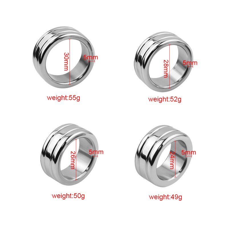 Stainless Steel Cock Ring Metal Penis Bondage Lock Restraint Ring Male Time Delay Ejaculation Penis Ring BDSM Sex Toy for Men - My StoreStainless Steel Cock Ring Metal Penis Bondage Lock Restraint Ring Male Time Delay Ejaculation Penis Ring BDSM Sex Toy for Men33sextoysMy Store24mm24mmStainless Steel Cock Ring Metal Penis Bondage Lock Restraint Ring Male Time Delay Ejaculation Penis Ring BDSM Sex Toy for Men